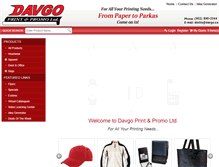 Tablet Screenshot of davgo.ca